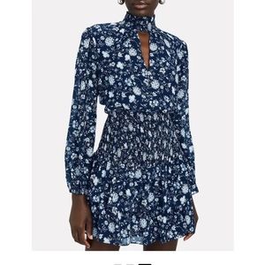 NWT Intermix Denise Ruffle Floral Dress - size XXS/00